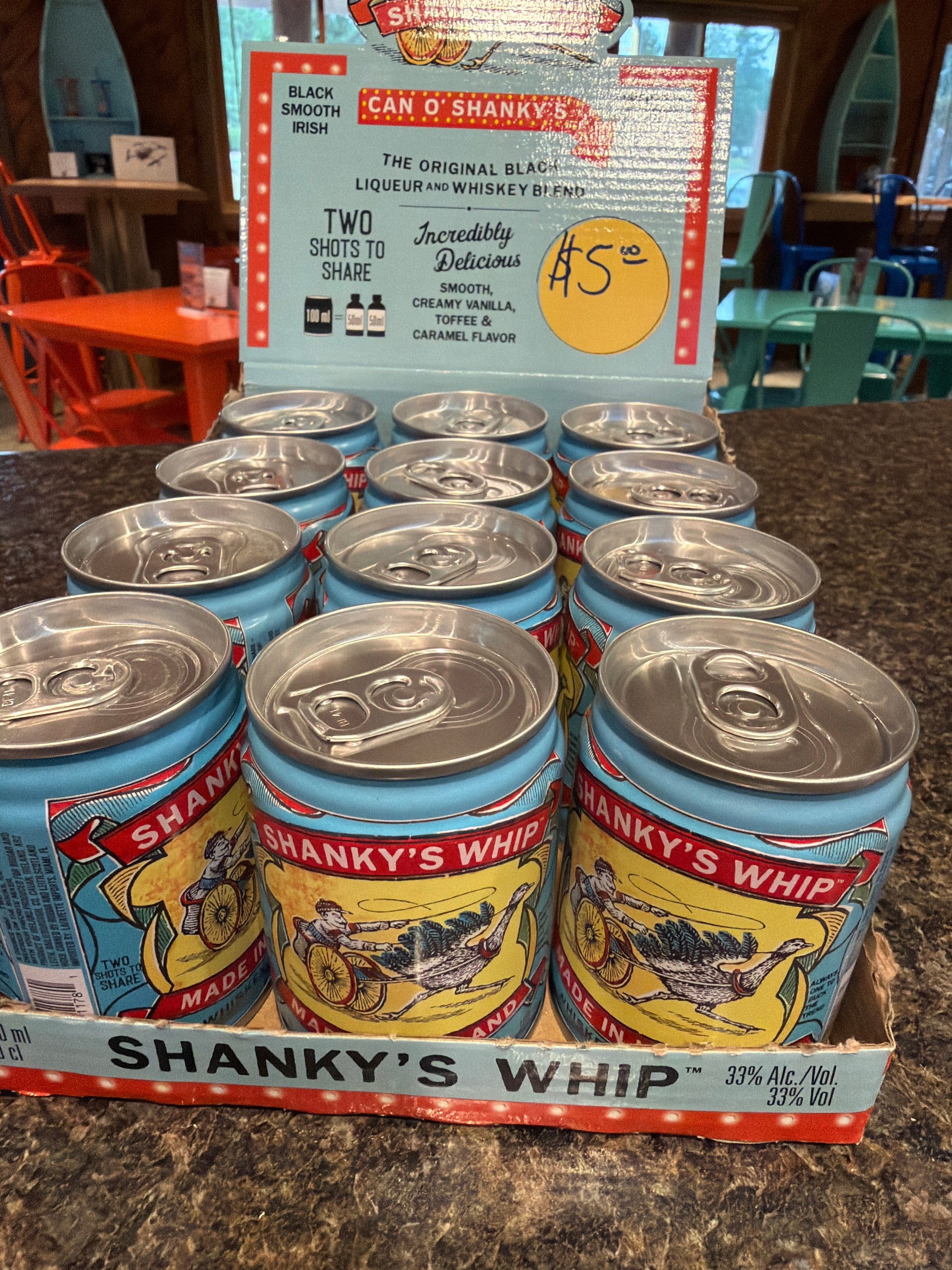 Shanky’s whip cans